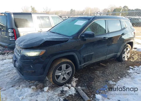 2022 Jeep Compass Latitude 4X4 from USA, damaged, VIN 3C4NJDBB9NT237525